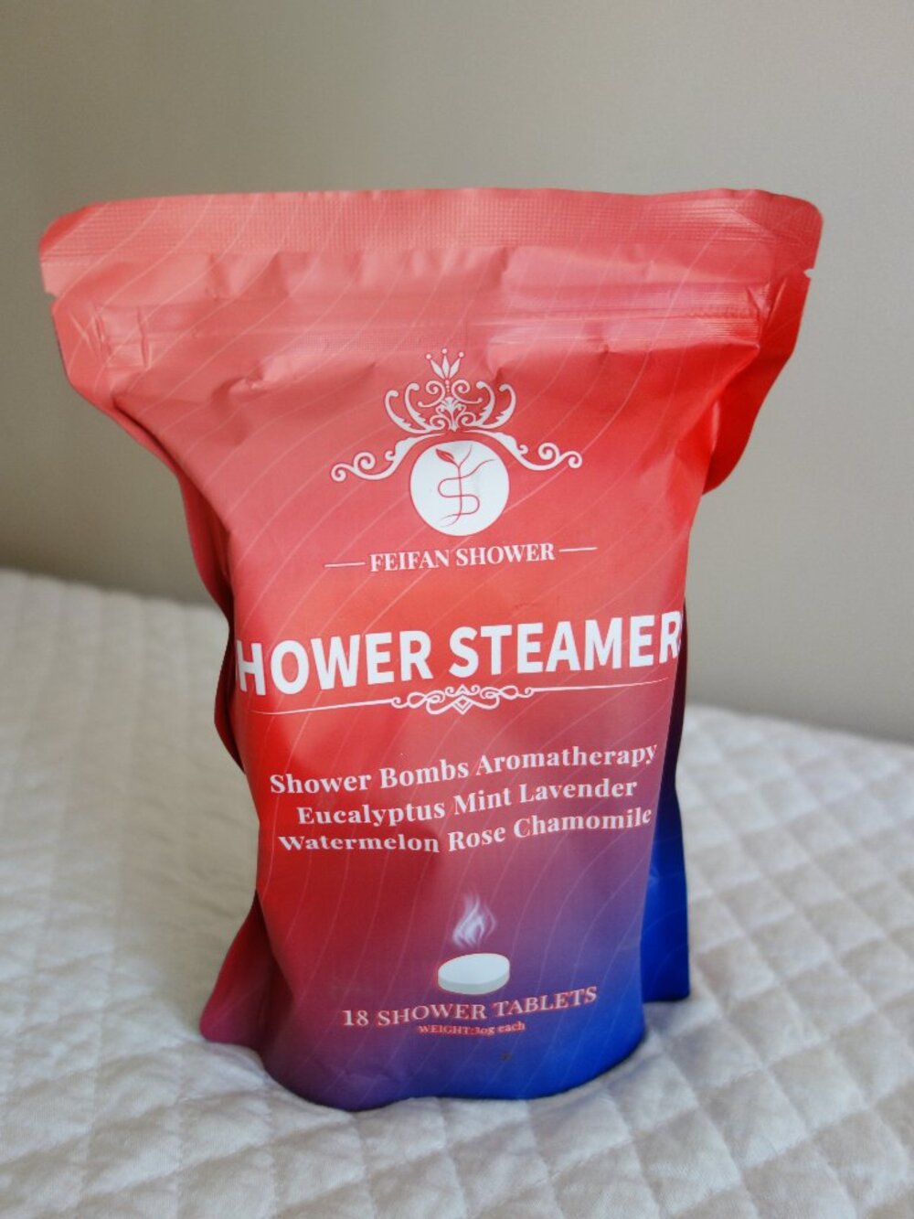 New / Sealed FEIFAN Shower Steamers – 18 Aromatherapy Bombs